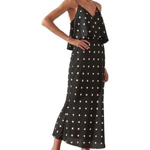Shona Joy polka dot cocktail dress 2